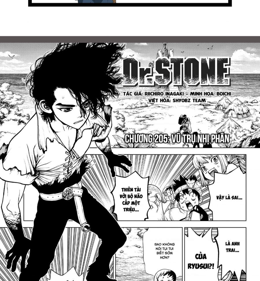 Dr.stone Tập 205 trang 2