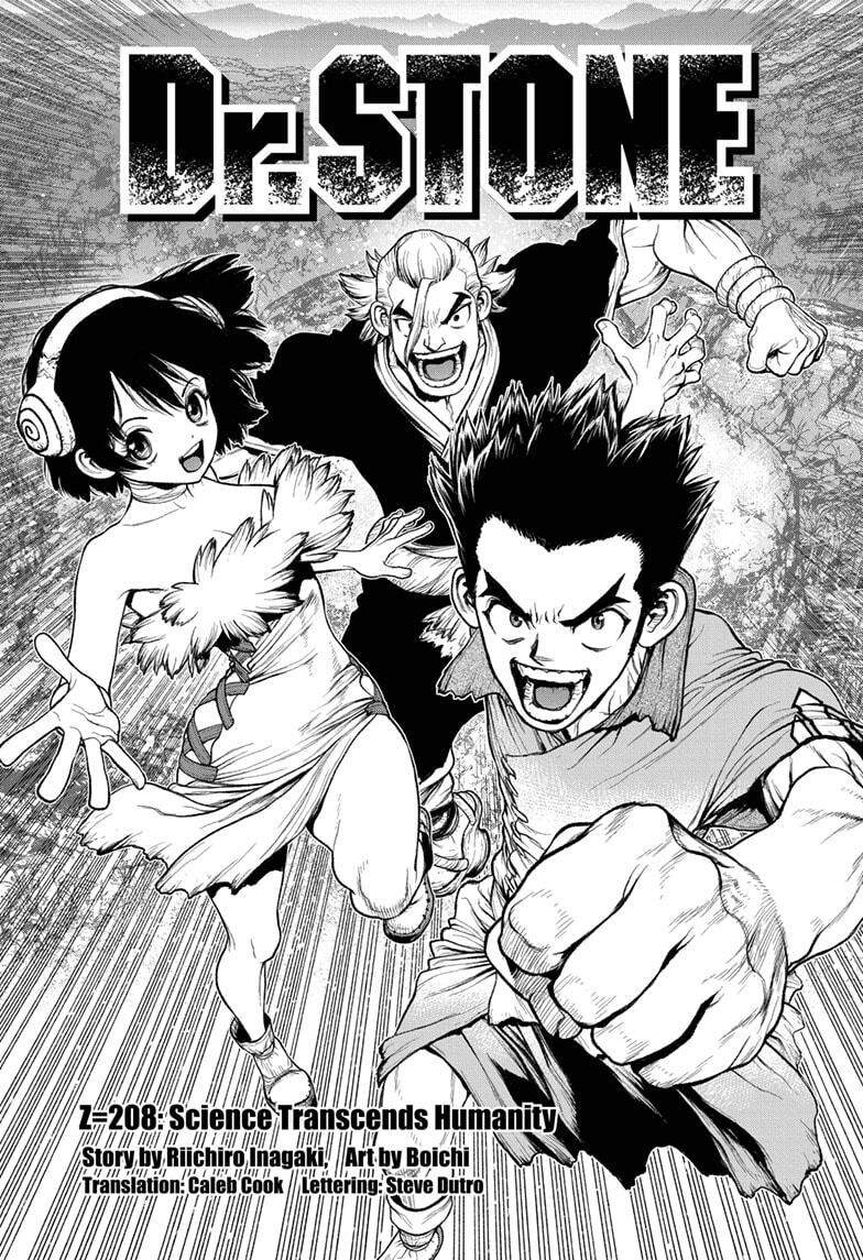 Dr.stone Tập 208 trang 3