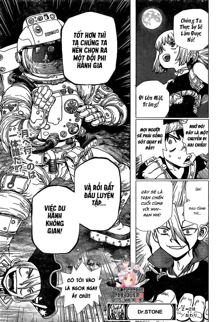 Dr.stone Tập 218 trang 19
