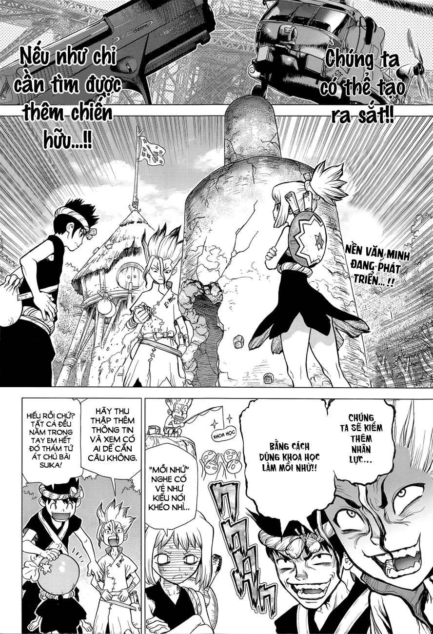 Dr.stone Tập 22 trang 4