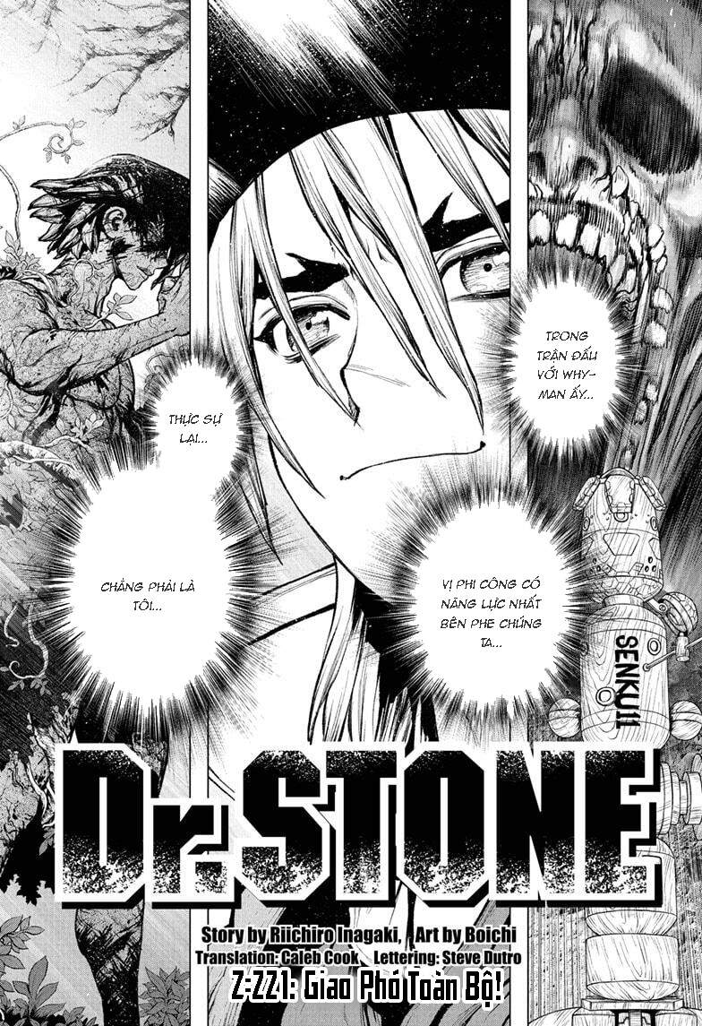 Dr.stone Tập 221 trang 3