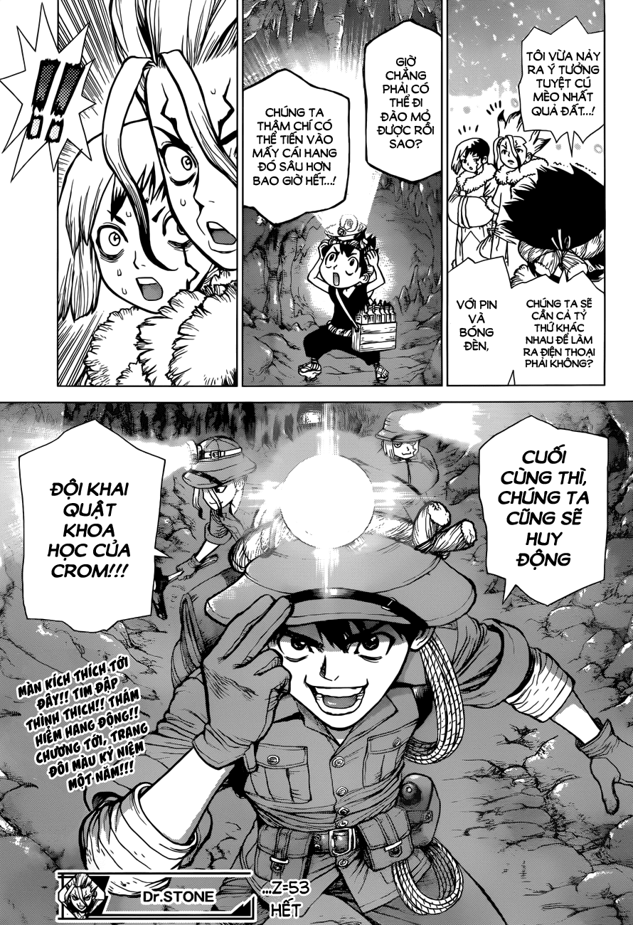 Dr.stone Tập 53 trang 19