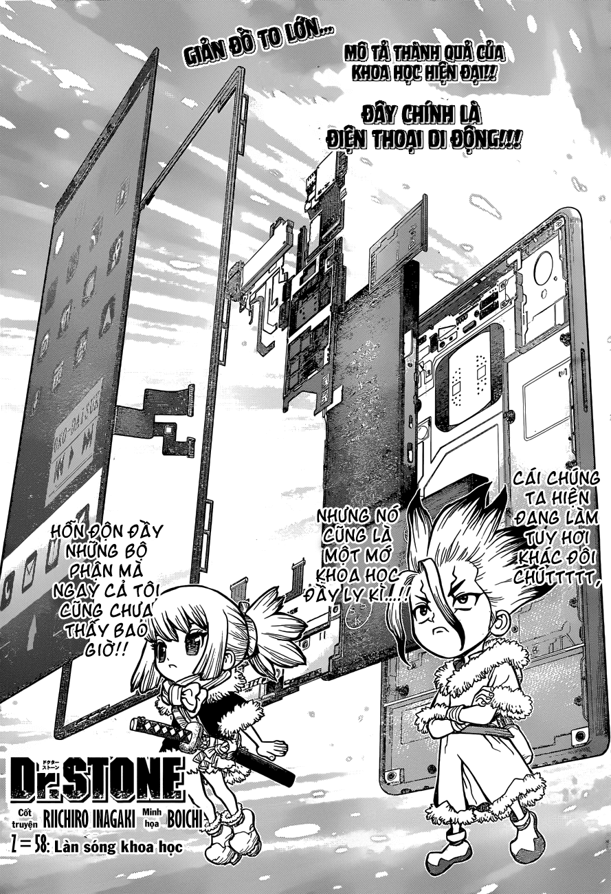 Dr.stone Tập 58 trang 3