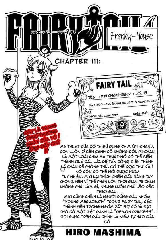 Fairy Tail Tập 111 trang 2