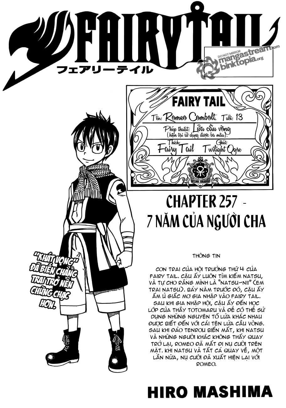 Fairy Tail Tập 257 trang 2