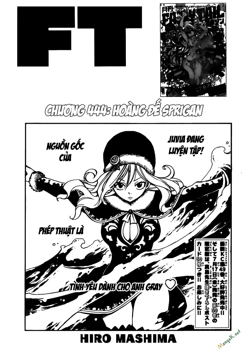 Fairy Tail Tập 444 trang 2