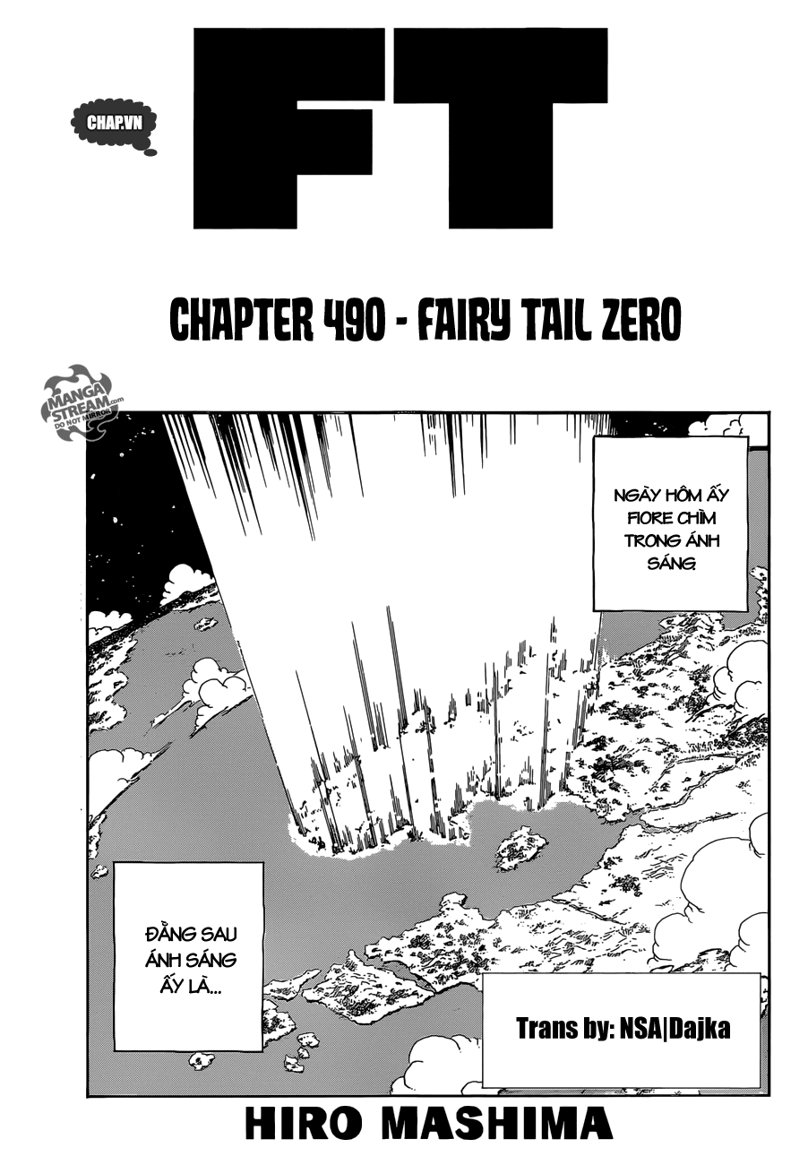 Fairy Tail Tập 490 trang 2