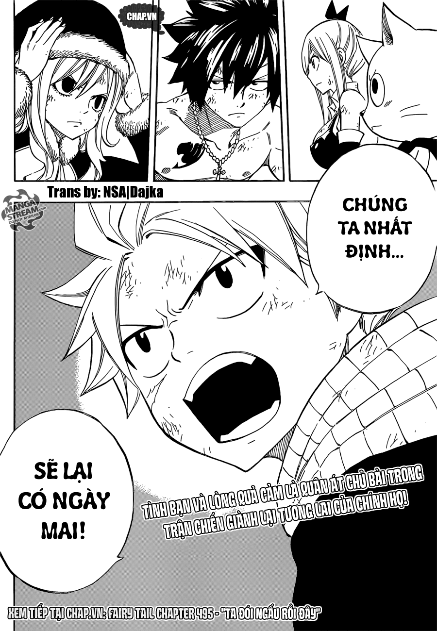 Fairy Tail Tập 494 trang 19