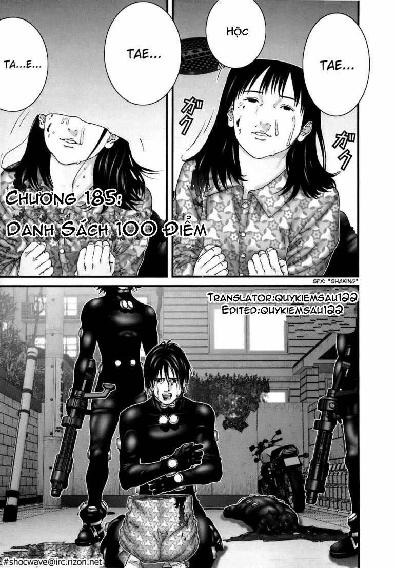 Gantz Tập 185 trang 1
