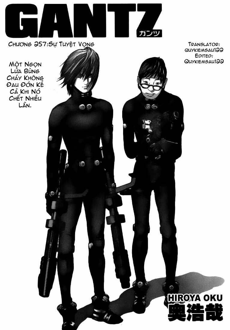 Gantz Tập 257 trang 1