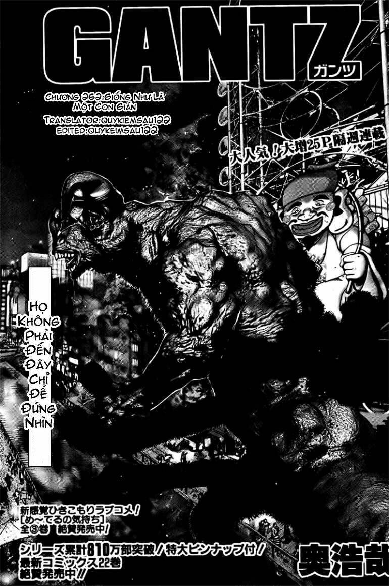 Gantz Tập 262 trang 1