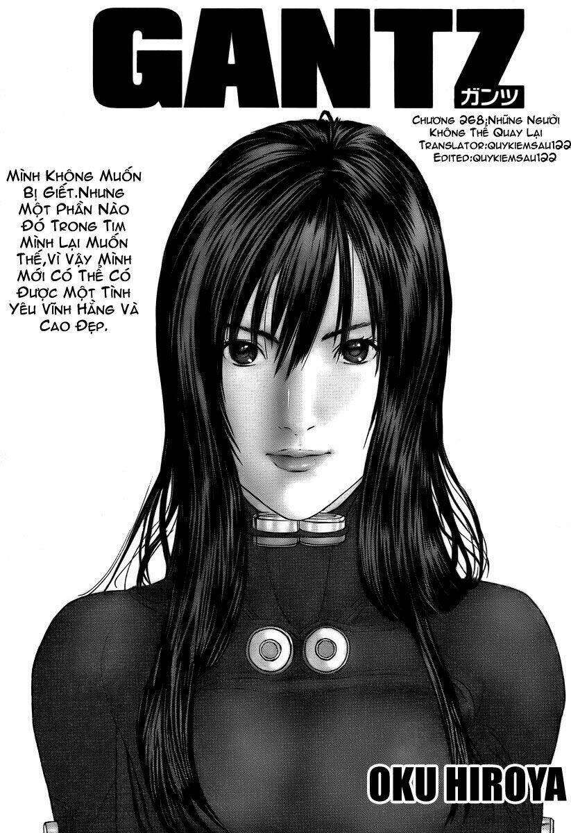 Gantz Tập 268 trang 1