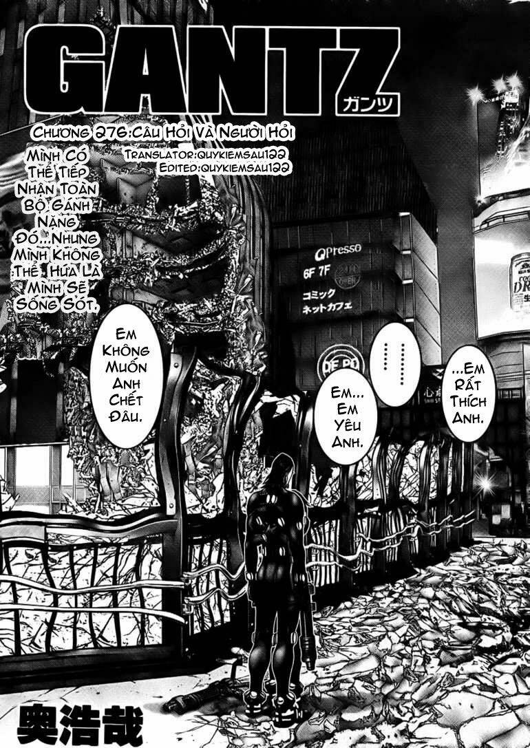 Gantz Tập 276 trang 1