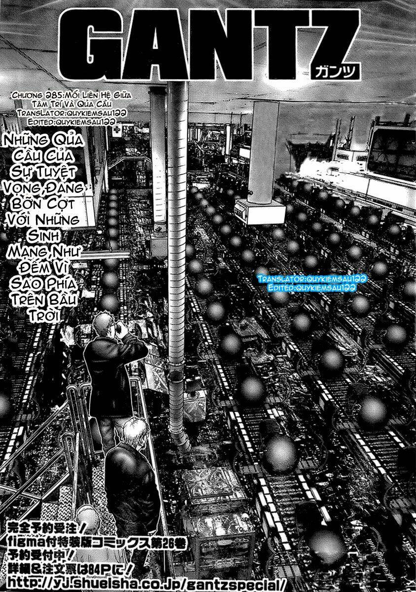 Gantz Tập 285 trang 1