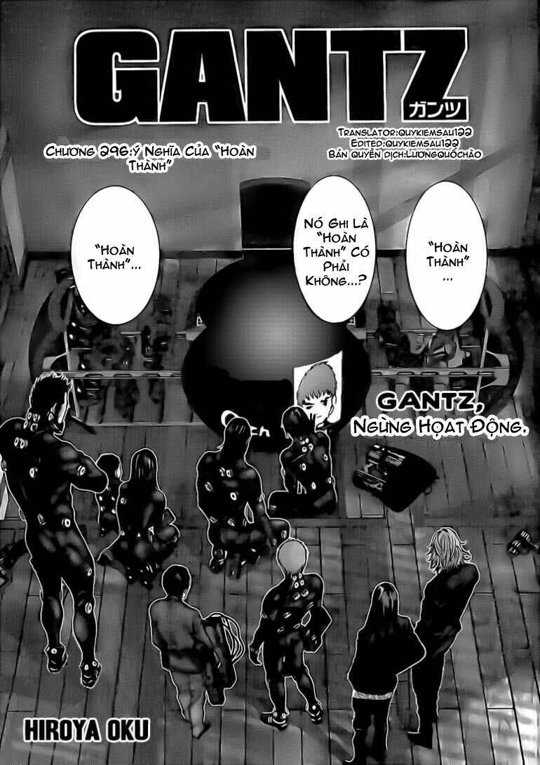 Gantz Tập 296 trang 1