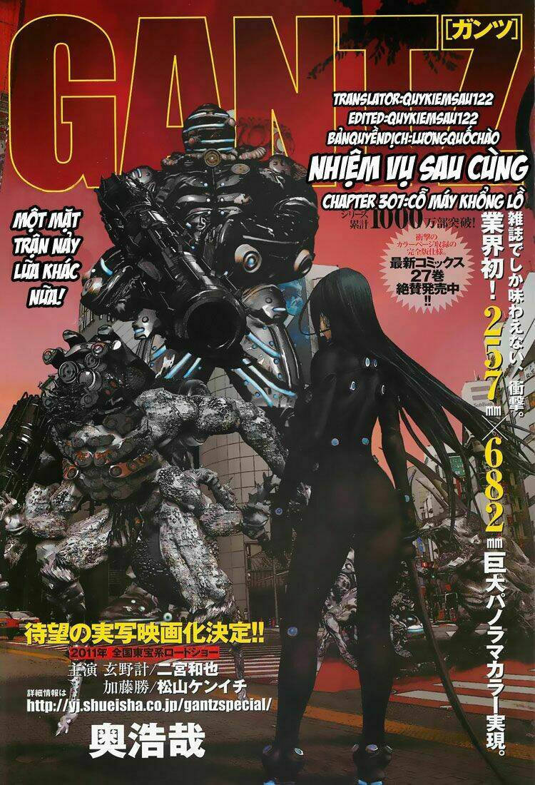 Gantz Tập 307 trang 1