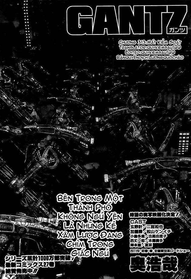 Gantz Tập 313 trang 1
