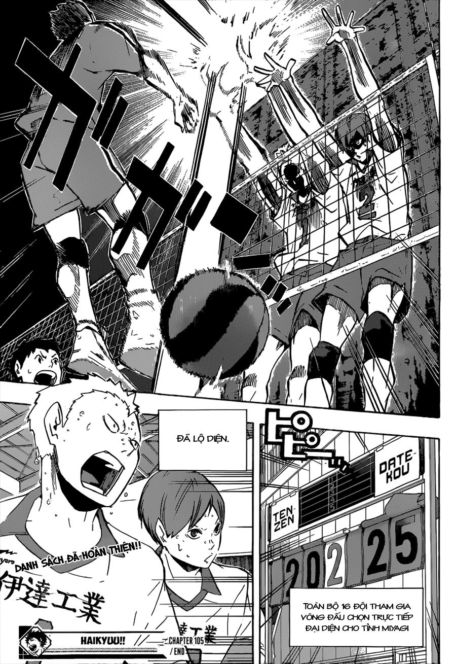 Haikyuu Tập 105 trang 19