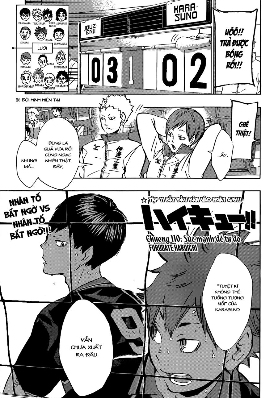 Haikyuu Tập 110 trang 3