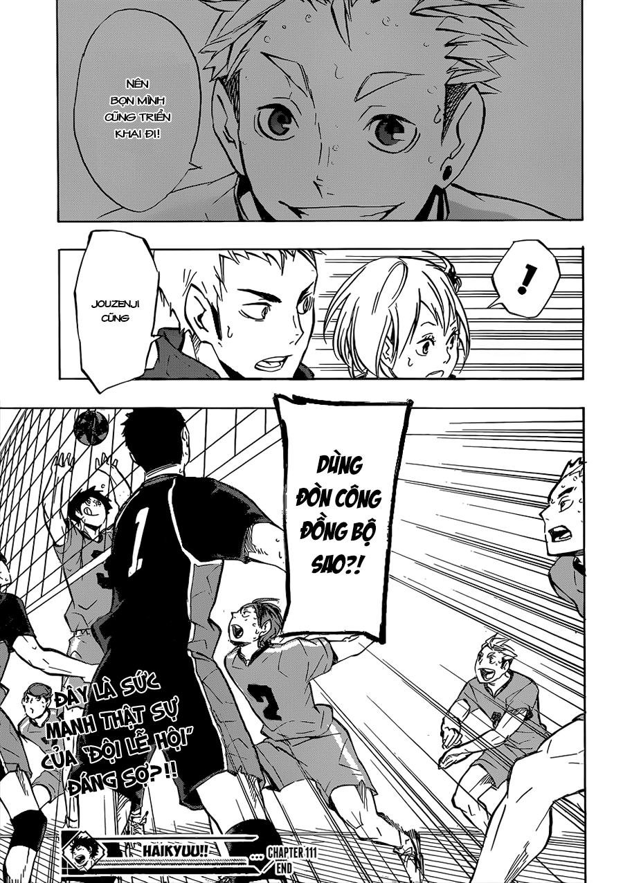 Haikyuu Tập 111 trang 21