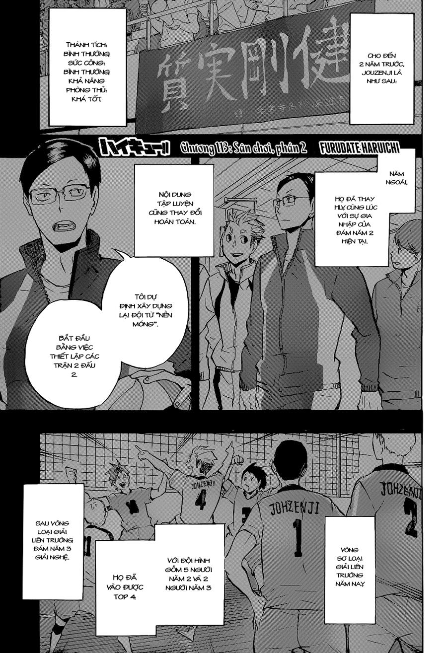 Haikyuu Tập 113 trang 3