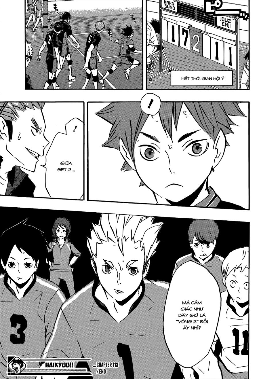 Haikyuu Tập 113 trang 21