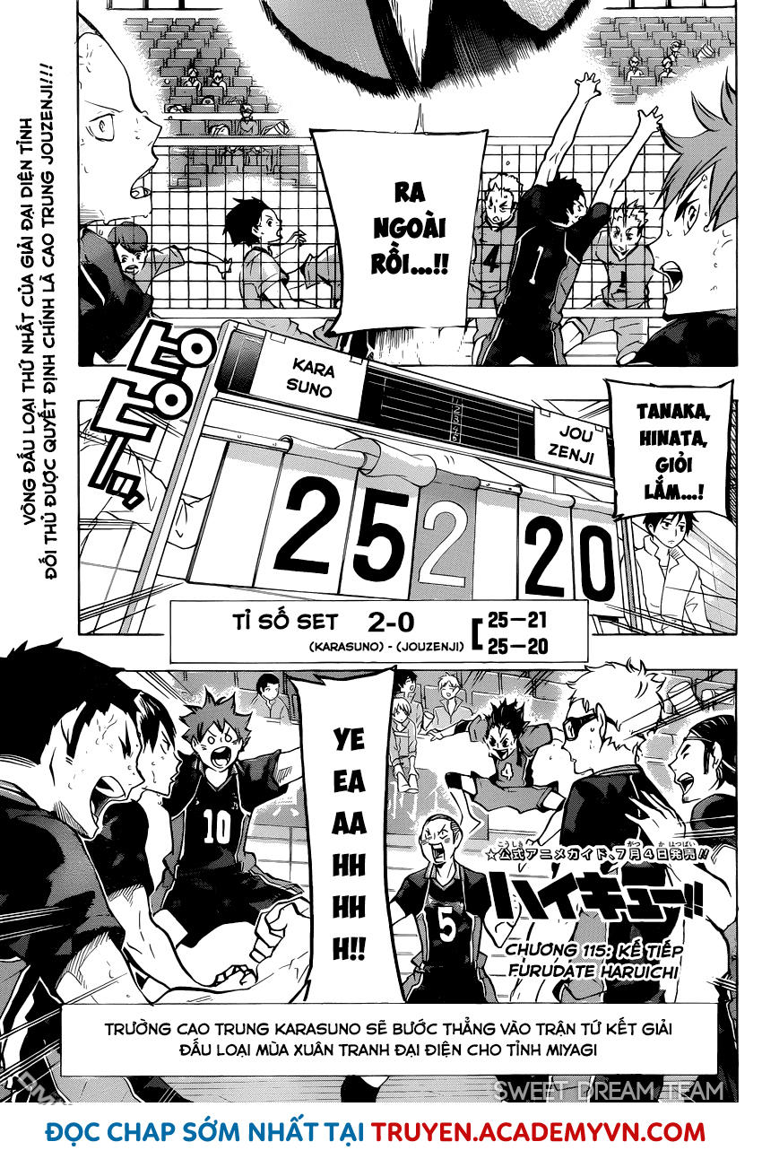Haikyuu Tập 115 trang 3