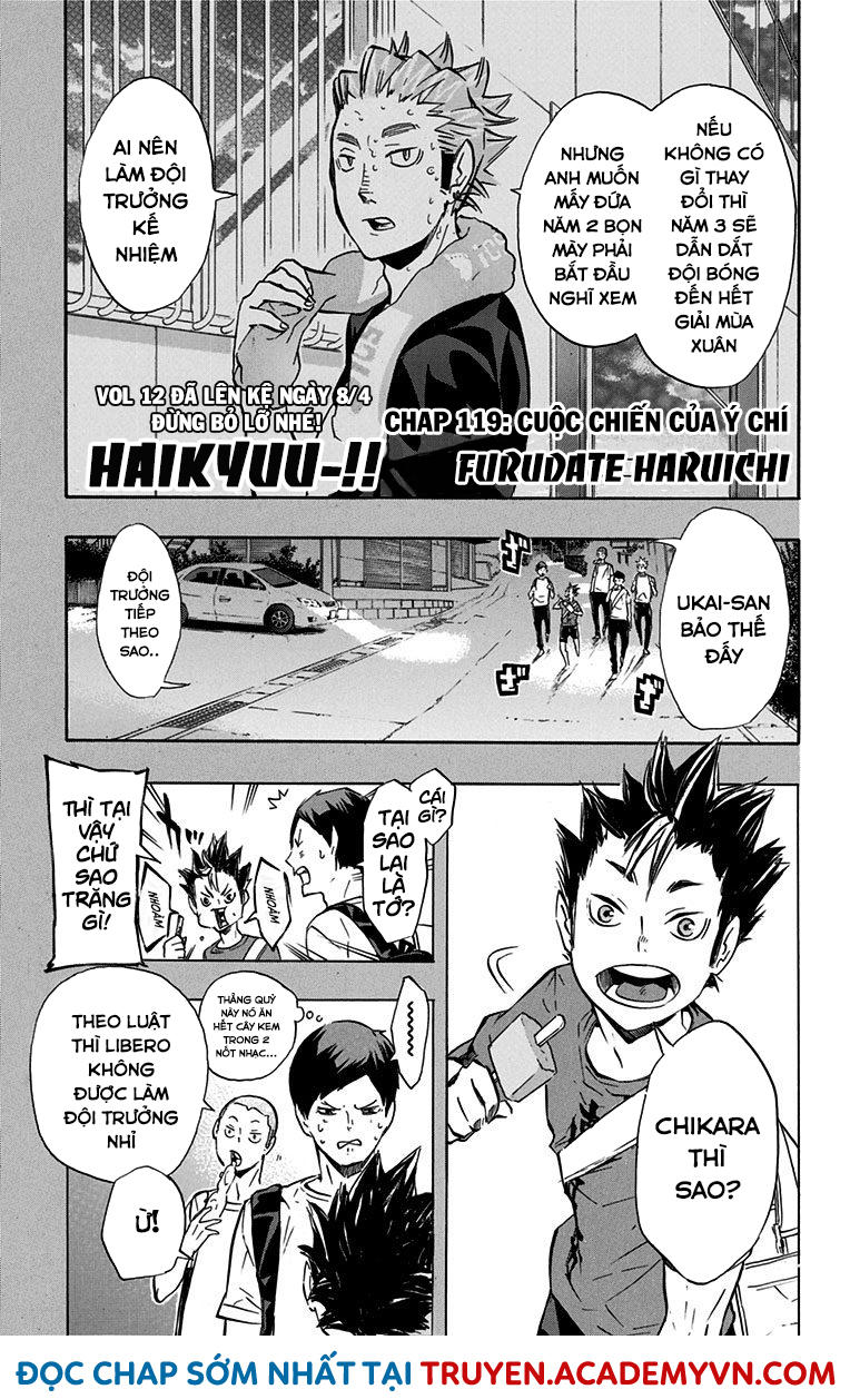 Haikyuu Tập 119 trang 3