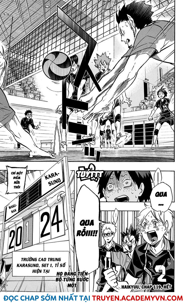 Haikyuu Tập 119 trang 21
