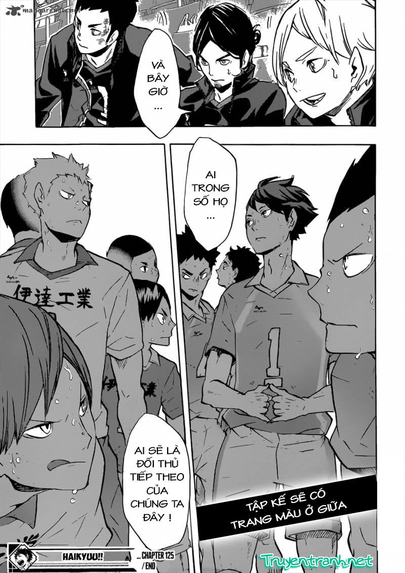 Haikyuu Tập 125 trang 21
