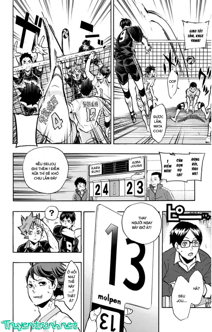 Haikyuu Tập 131 trang 18