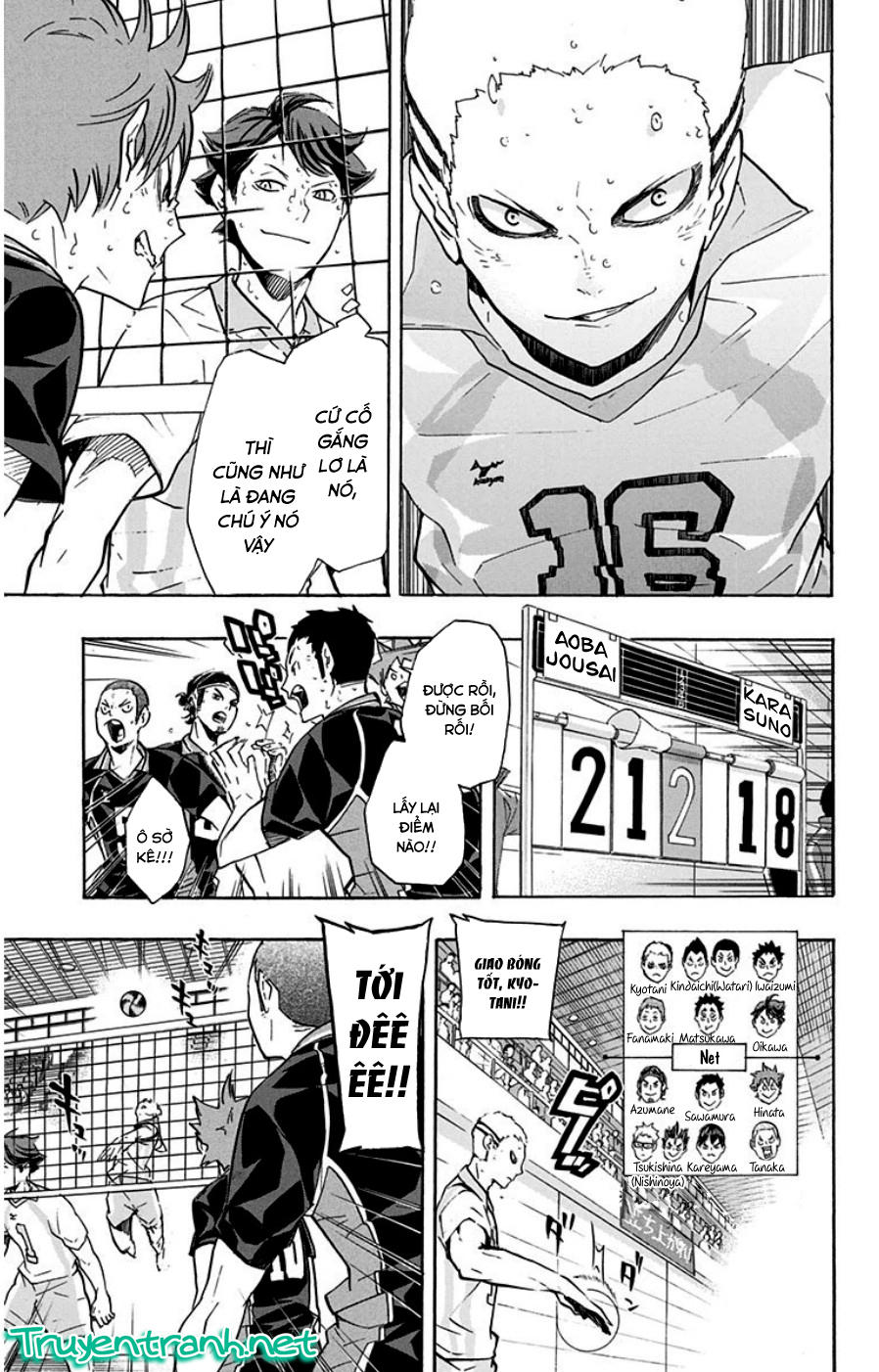 Haikyuu Tập 135 trang 15