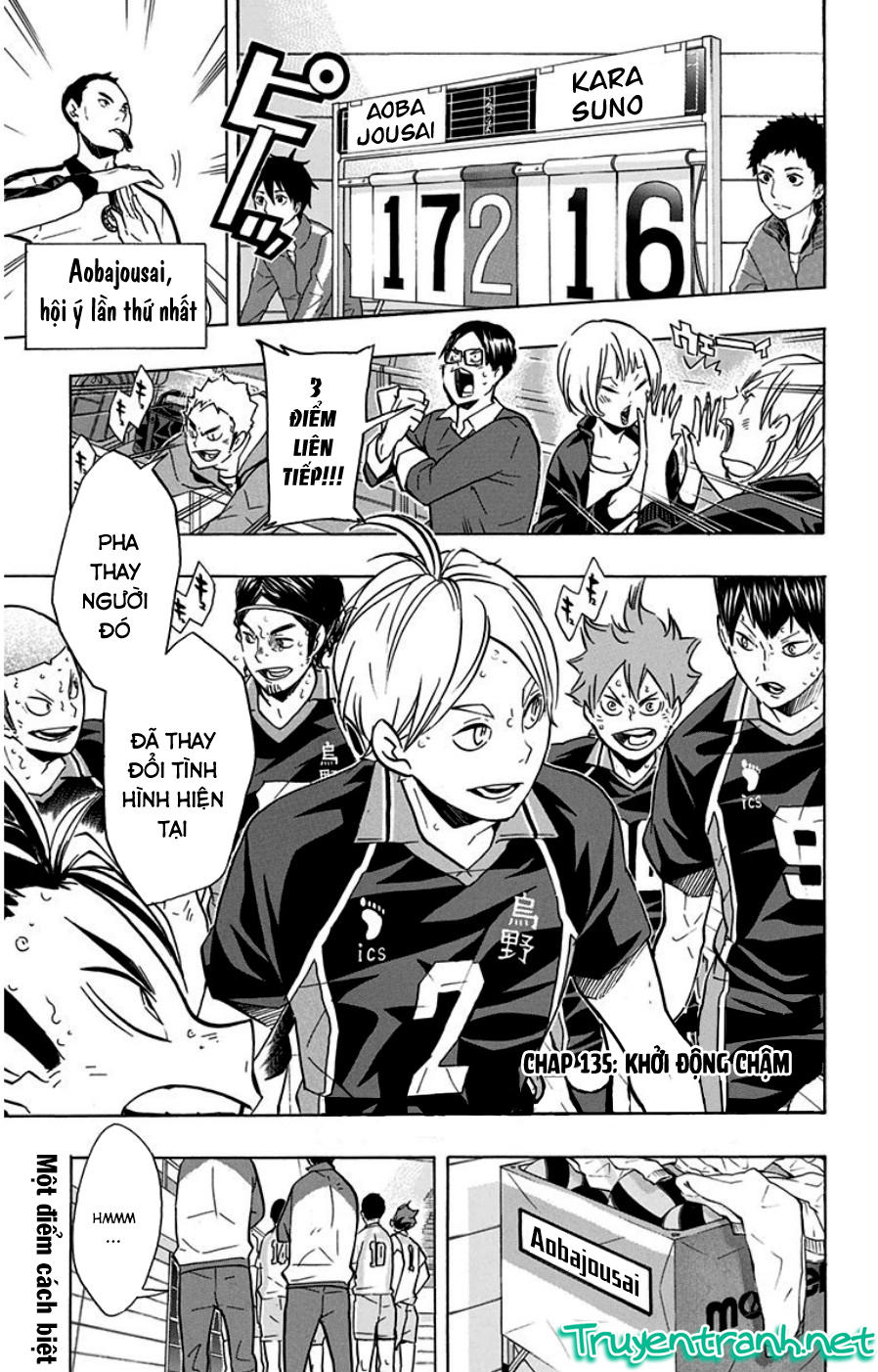 Haikyuu Tập 135 trang 3
