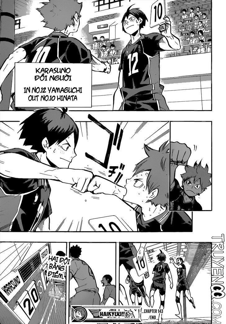 Haikyuu Tập 143 trang 19