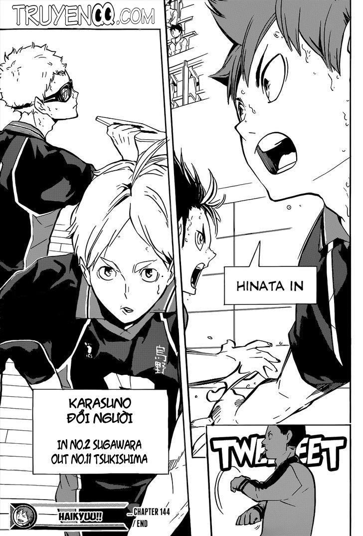 Haikyuu Tập 144 trang 18