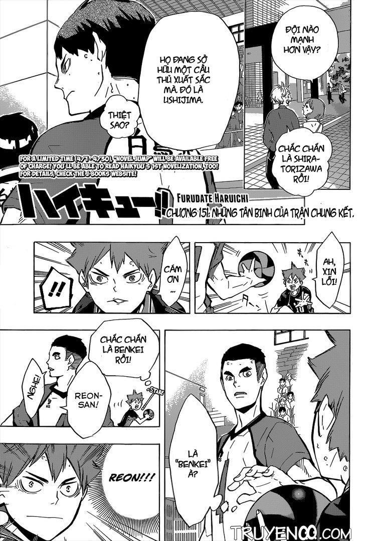 Haikyuu Tập 151 trang 3