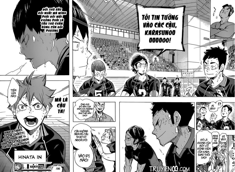 Haikyuu Tập 173 trang 18
