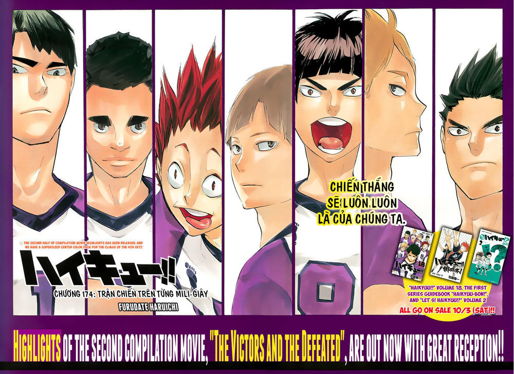 Haikyuu Tập 174 trang 3