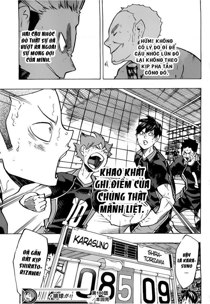 Haikyuu Tập 180 trang 20