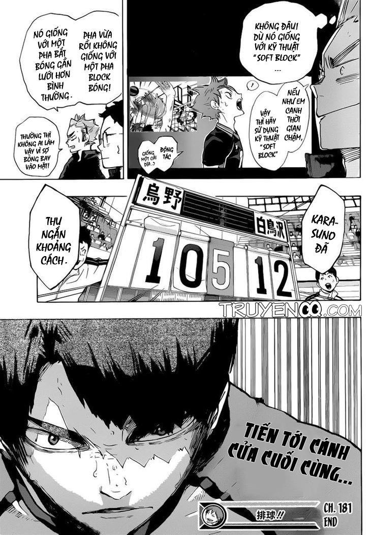 Haikyuu Tập 181 trang 18