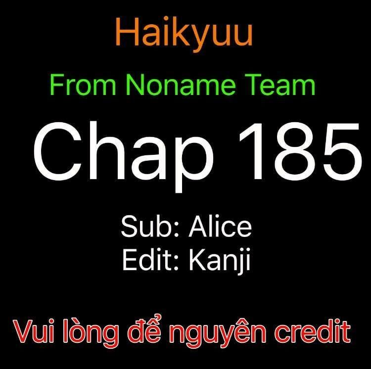 Haikyuu Tập 185 trang 2
