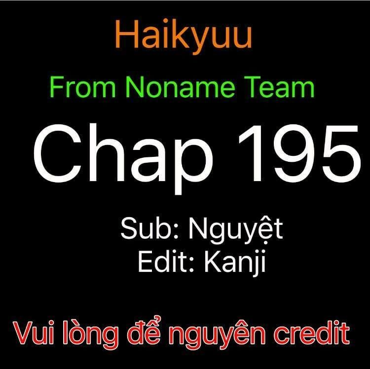 Haikyuu Tập 195 trang 2