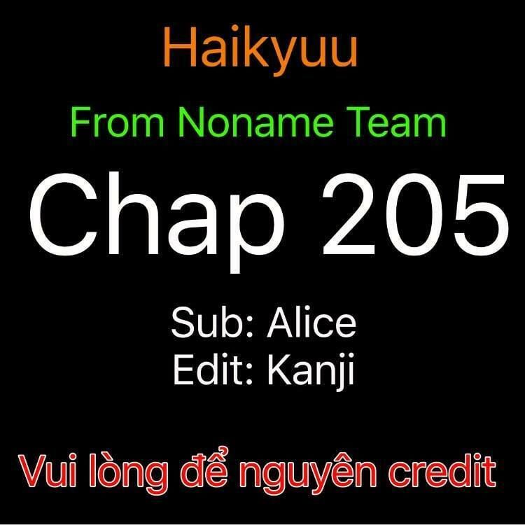 Haikyuu Tập 205 trang 2