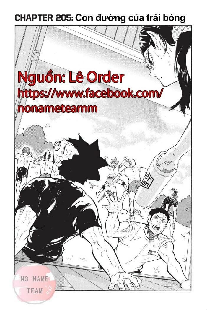 Haikyuu Tập 205 trang 3
