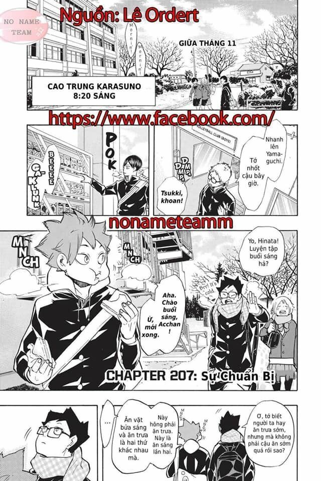 Haikyuu Tập 207 trang 3