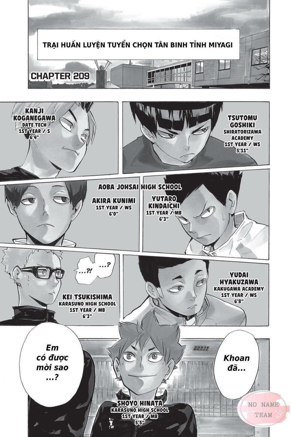 Haikyuu Tập 209 trang 3