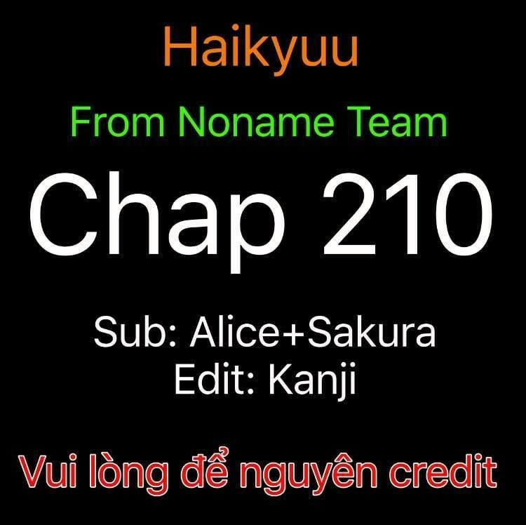 Haikyuu Tập 210 trang 2