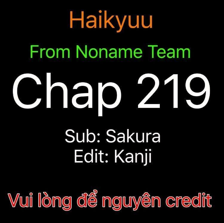 Haikyuu Tập 219 trang 2