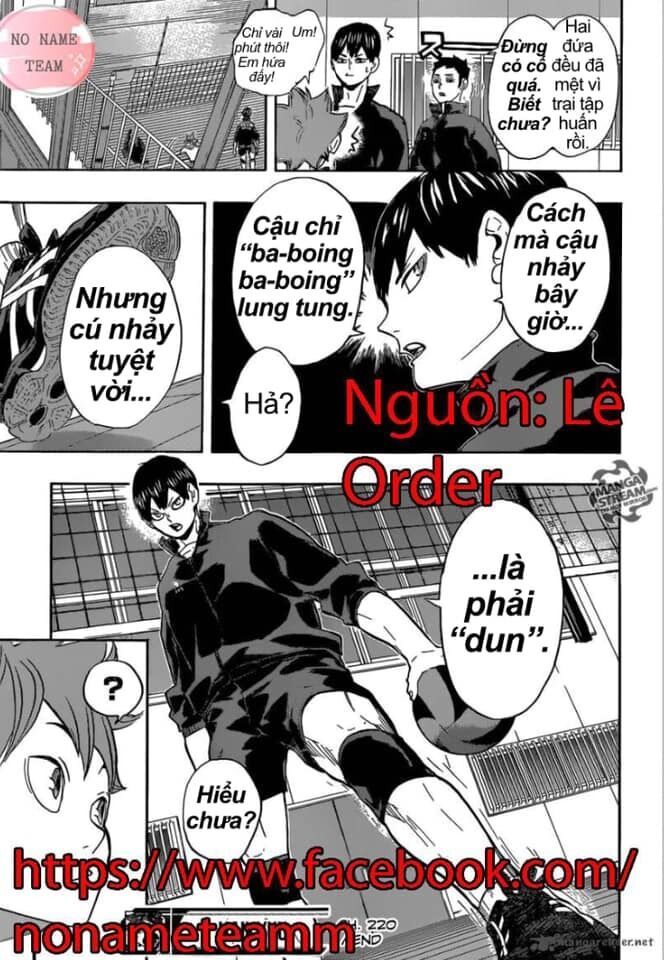 Haikyuu Tập 220 trang 21