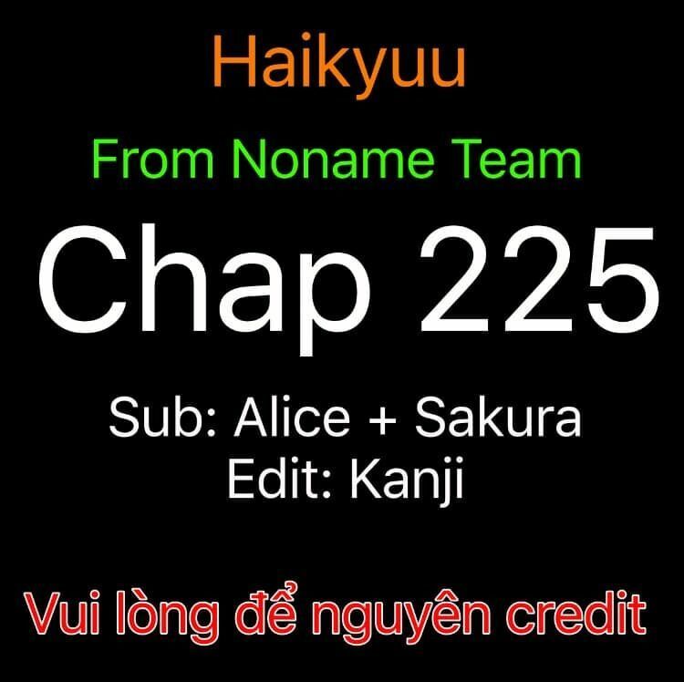 Haikyuu Tập 225 trang 2